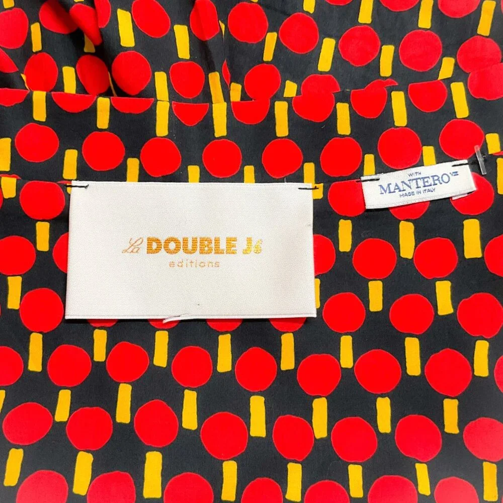 La DoubleJ Black / Red Dot Tiered Skirt - Picture 4 of 4